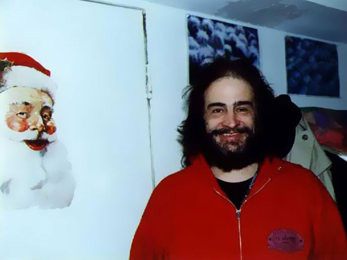 Xmas santas 1995 david mancuso